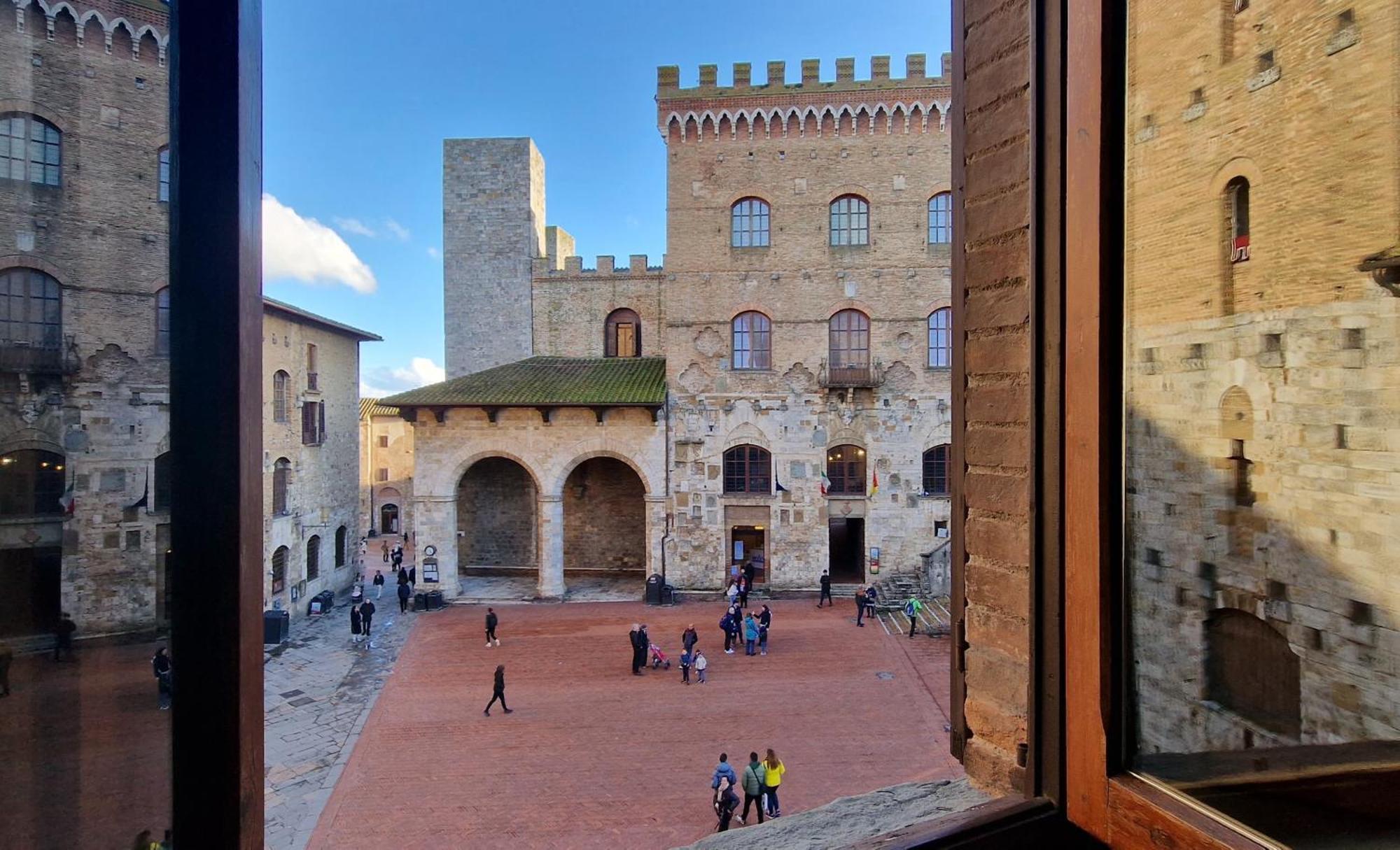 Sangi Studio Apartment - With Amazing View Of The Duomo San Gimignano Exterior photo